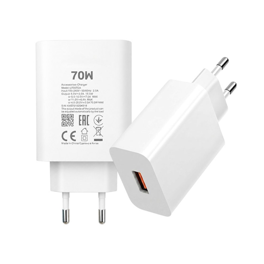 Original 70W Mobile Charger U700 available at Urbantech.pk in Pakistan