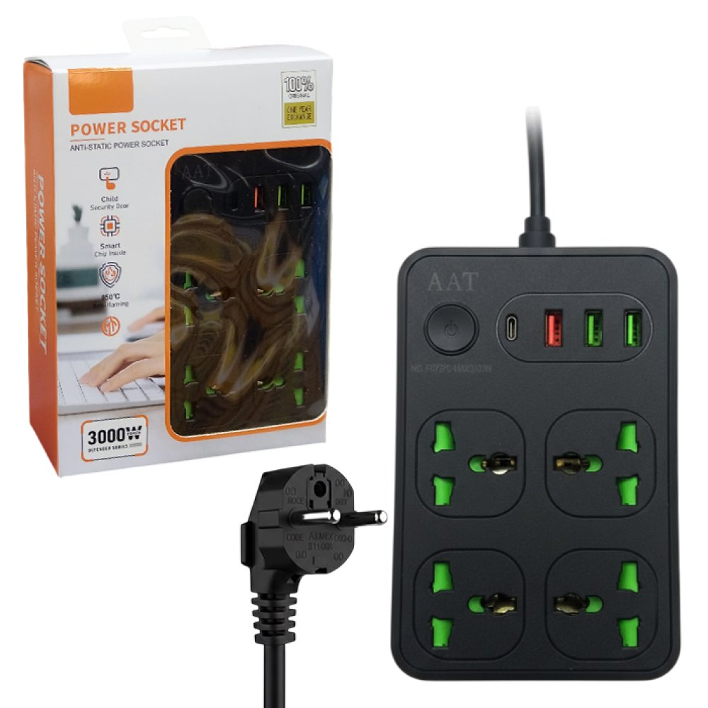 Original Aat Power Socket F072 available at Urbantech.pk in Pakistan