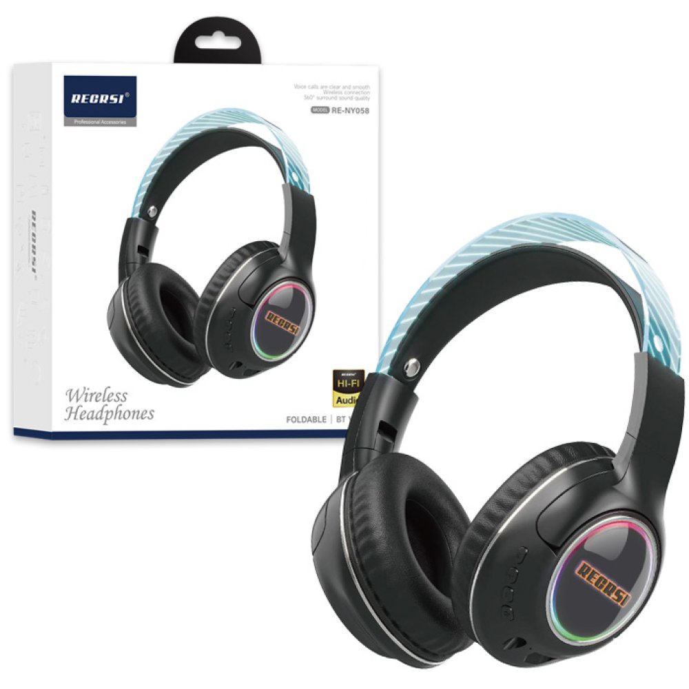 Original Bt Headphone Recrsi Reny058 available at Urbantech.pk in Pakistan