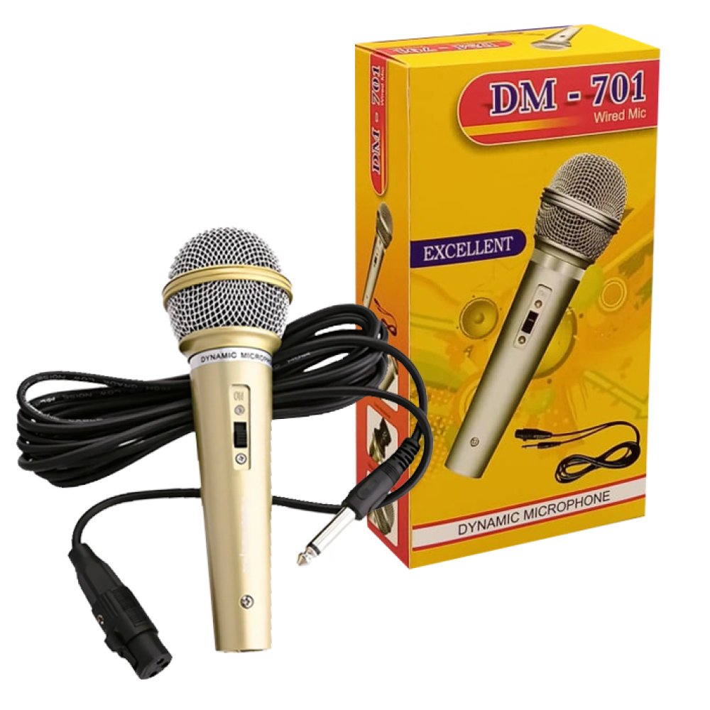 Original Wired Mic Dm701 available at Urbantech.pk in Pakistan