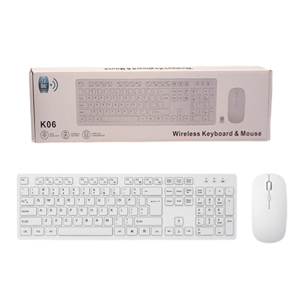Original Wireless Keyboard Mouse K06 available at Urbantech.pk in Pakistan