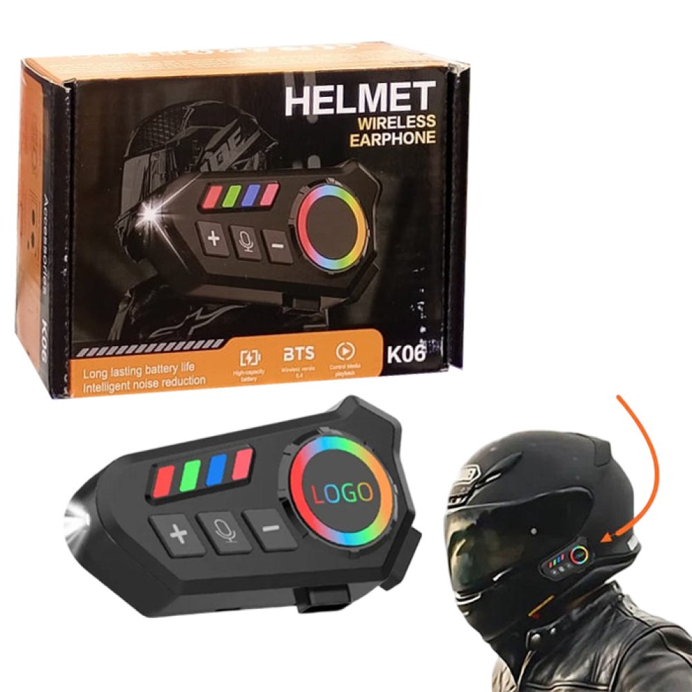 Original Helmet Wireless Earphone K06 available at Urbantech.pk in Pakistan