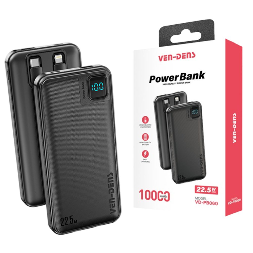 Original Pb Vendens Vdpb060 10000Mah available at Urbantech.pk in Pakistan