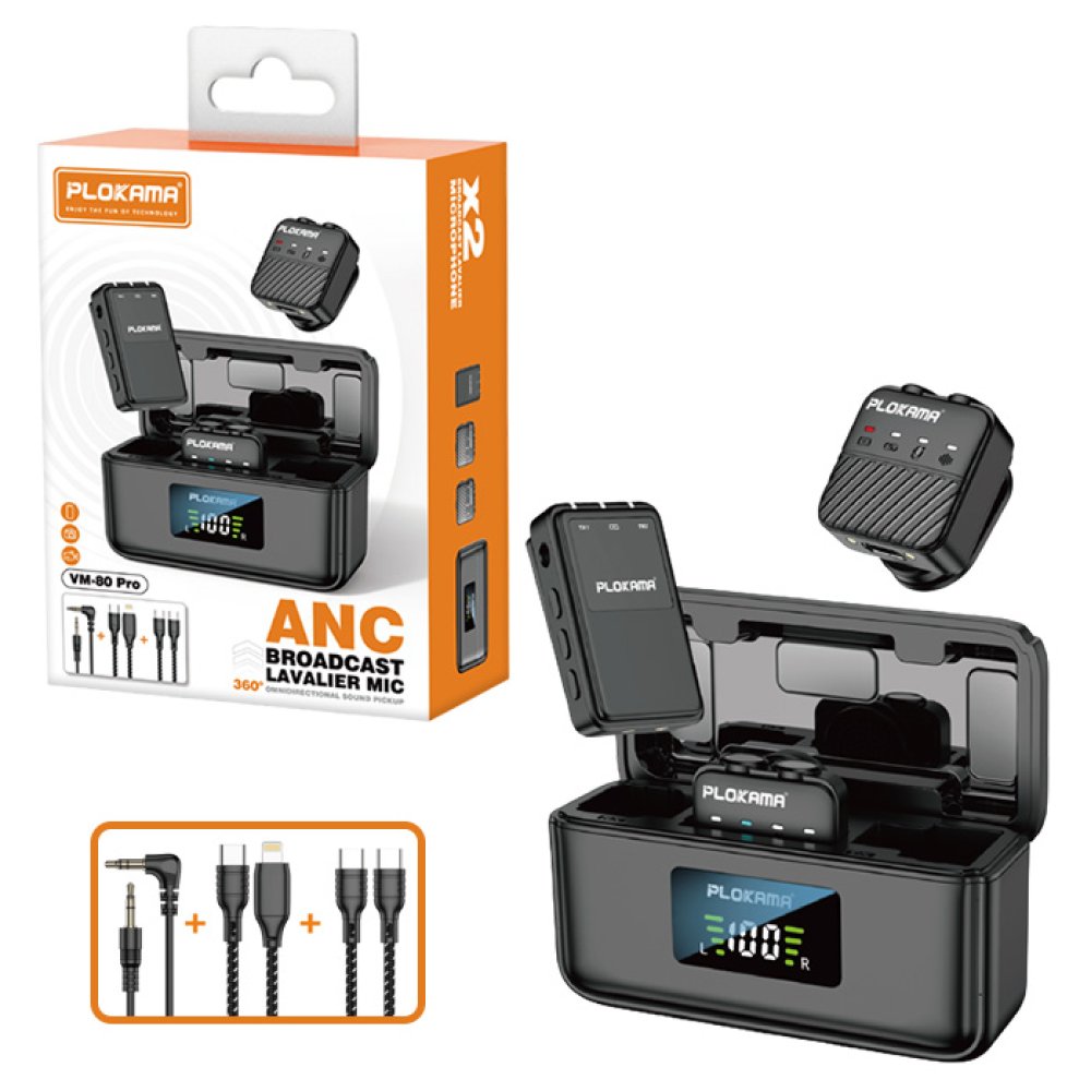 Original Plokama Lavalier Microphone Vm80 available at Urbantech.pk in Pakistan