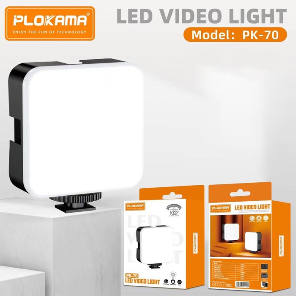 Original Plokama Led Video Light available at Urbantech.pk in Pakistan