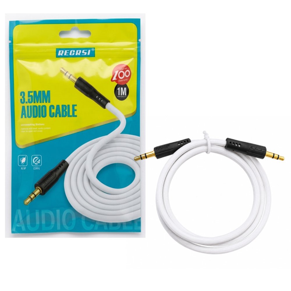 Original Recrsi Aux09 Cable 2In1 available at Urbantech.pk in Pakistan