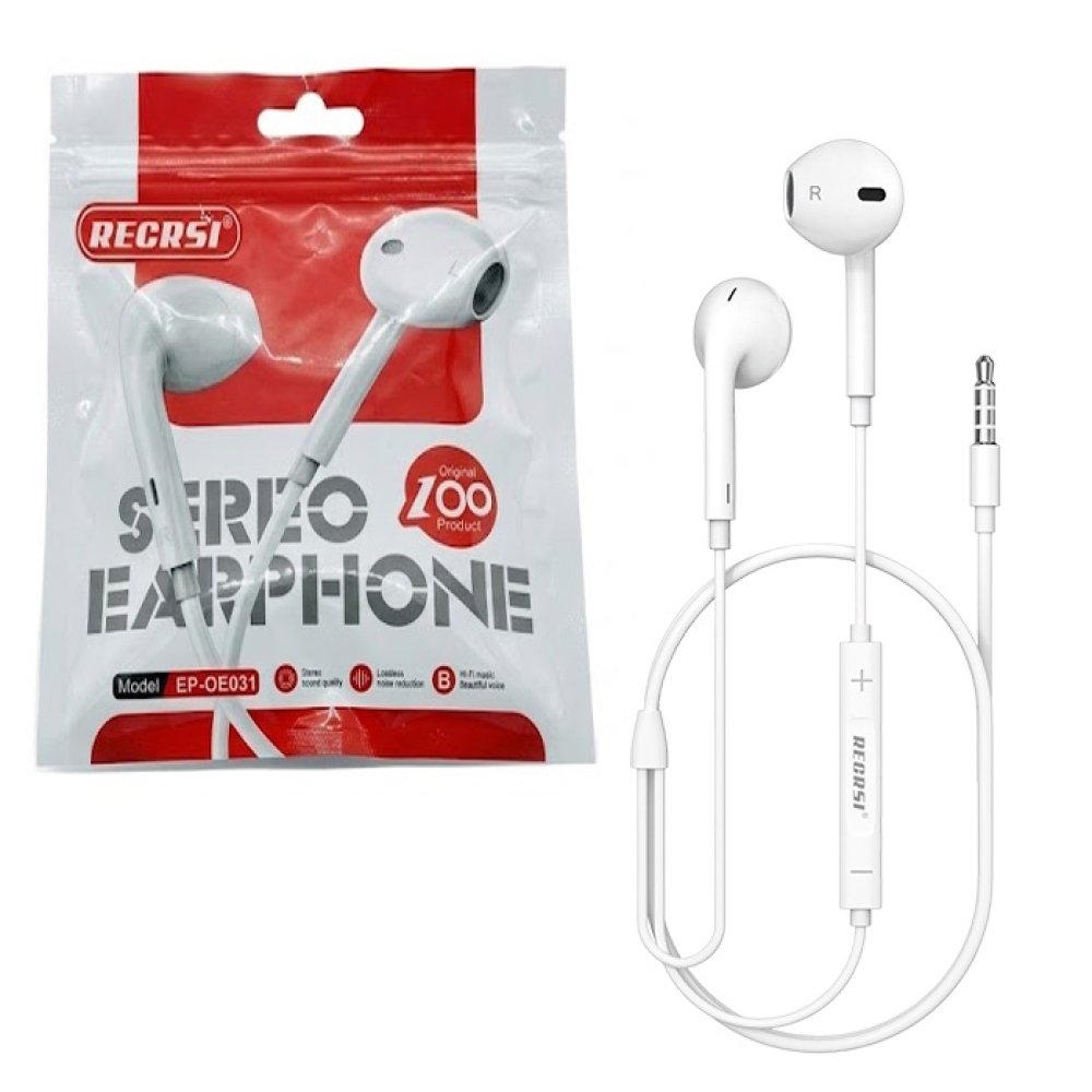 Original Recrsi Handfree Wired Epoe031 available at Urbantech.pk in Pakistan