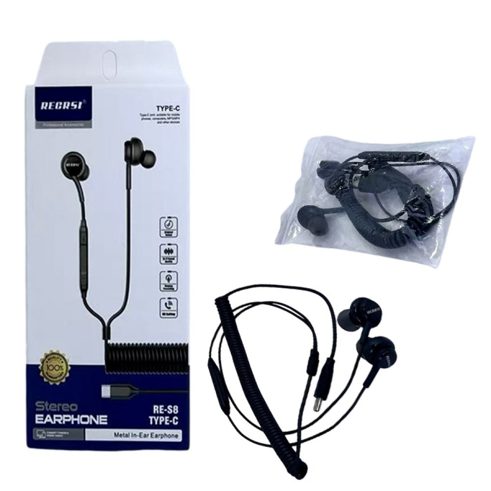 Original Recrsi Tc Earphones Res8 available at Urbantech.pk in Pakistan