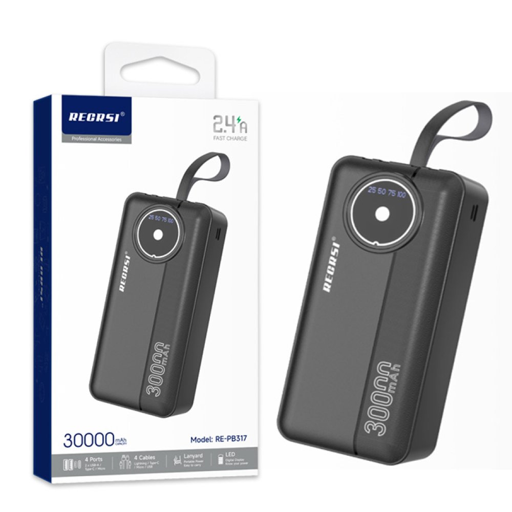 Original Recrsi Power Bank 24A available at Urbantech.pk in Pakistan