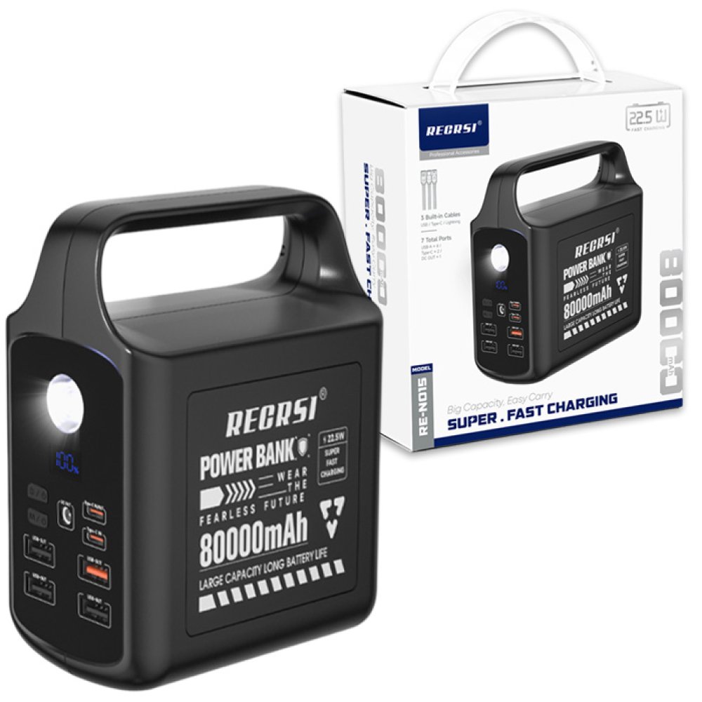 Original Recrsi Power Bank Pd available at Urbantech.pk in Pakistan