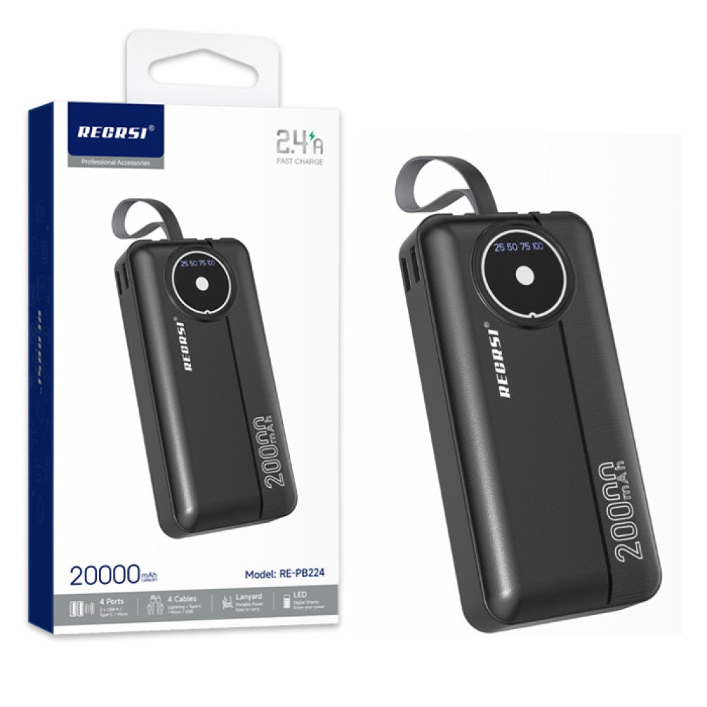 Original Recrsi Power Bank Pd available at Urbantech.pk in Pakistan