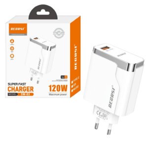 Original Recrsi 120W 2Pin Charger available at Urbantech.pk in Pakistan