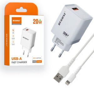 Original Recrsi 2Pin Ios Charger available at Urbantech.pk in Pakistan