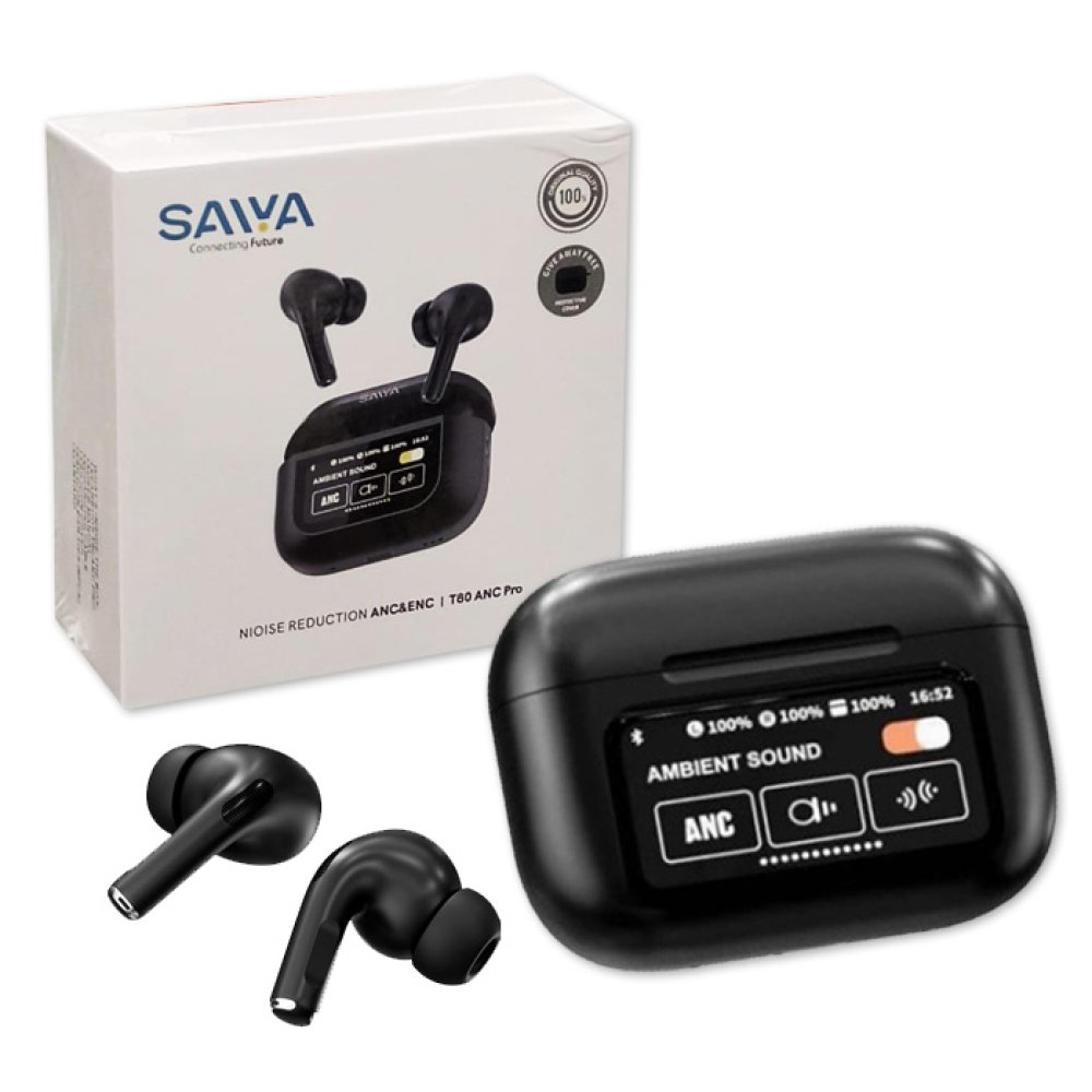 Original Saiya T80 Airpods Anc available at Urbantech.pk in Pakistan
