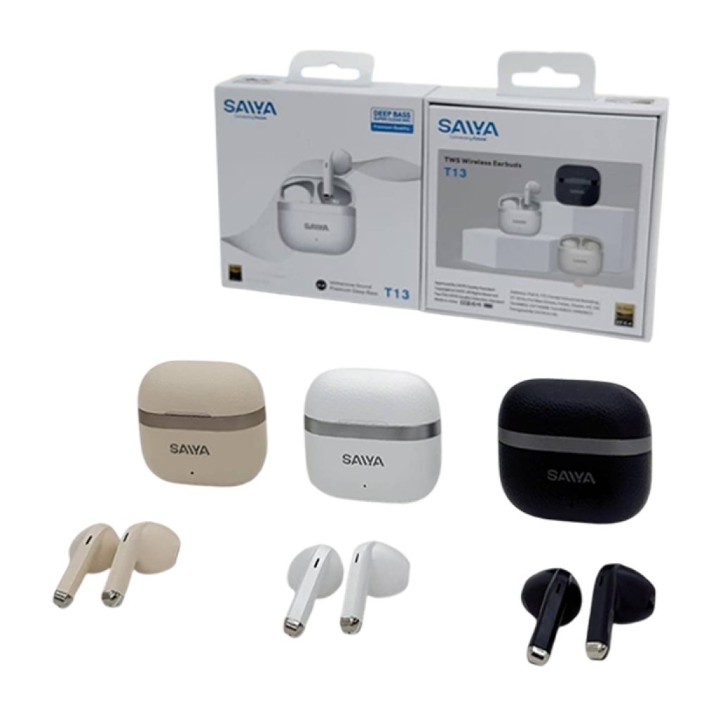 Original Saiya Wireless Earphone T13 available at Urbantech.pk in Pakistan