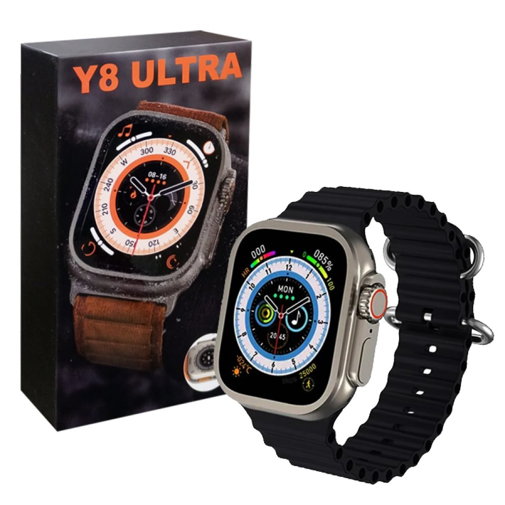 Original Smart Watch Y8 Ultra available at Urbantech.pk in Pakistan
