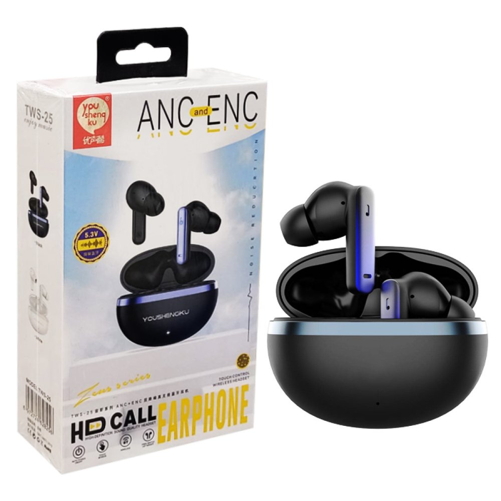 Original Youshenqku Tws25 Airpods Ancenc available at Urbantech.pk in Pakistan