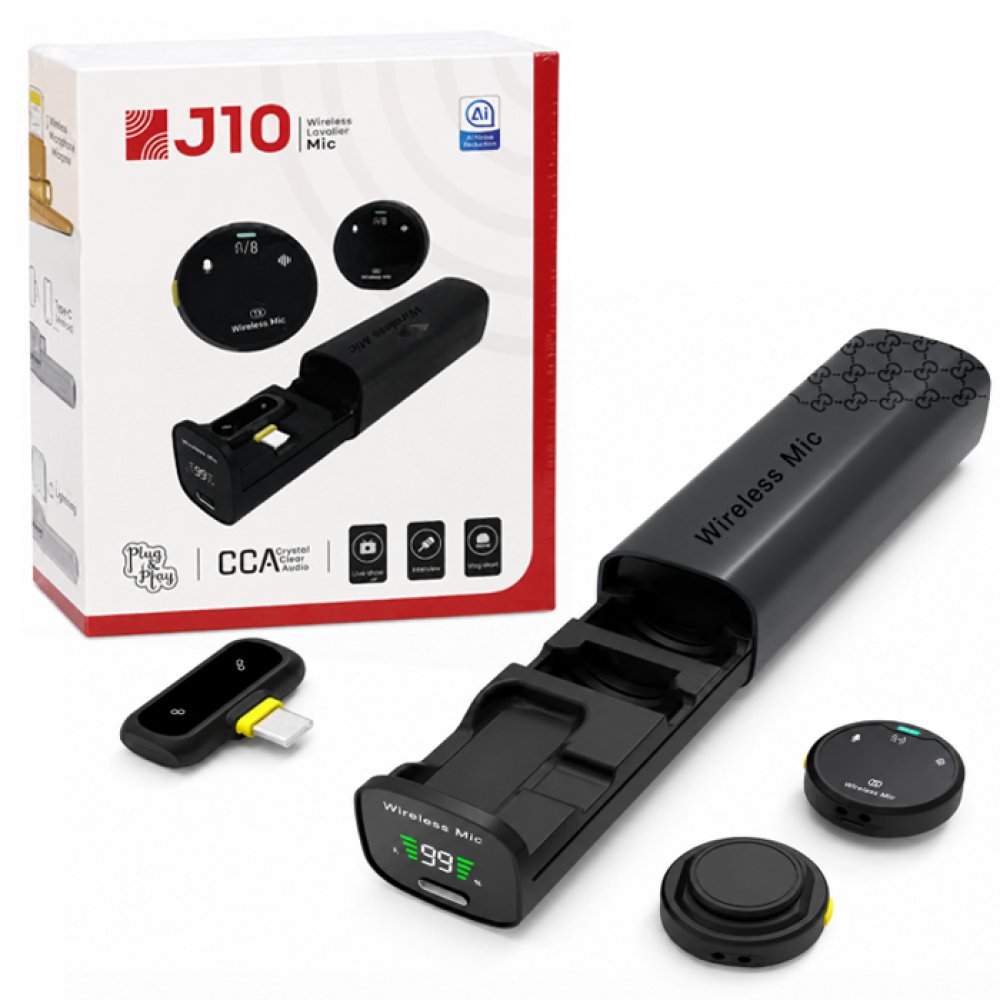 Original Wireless Microphone J10 2 available at Urbantech.pk in Pakistan