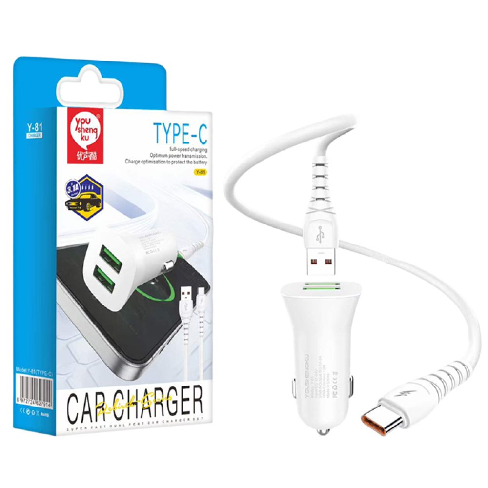 Original Youshenqku 2Amp Tc Car available at Urbantech.pk in Pakistan