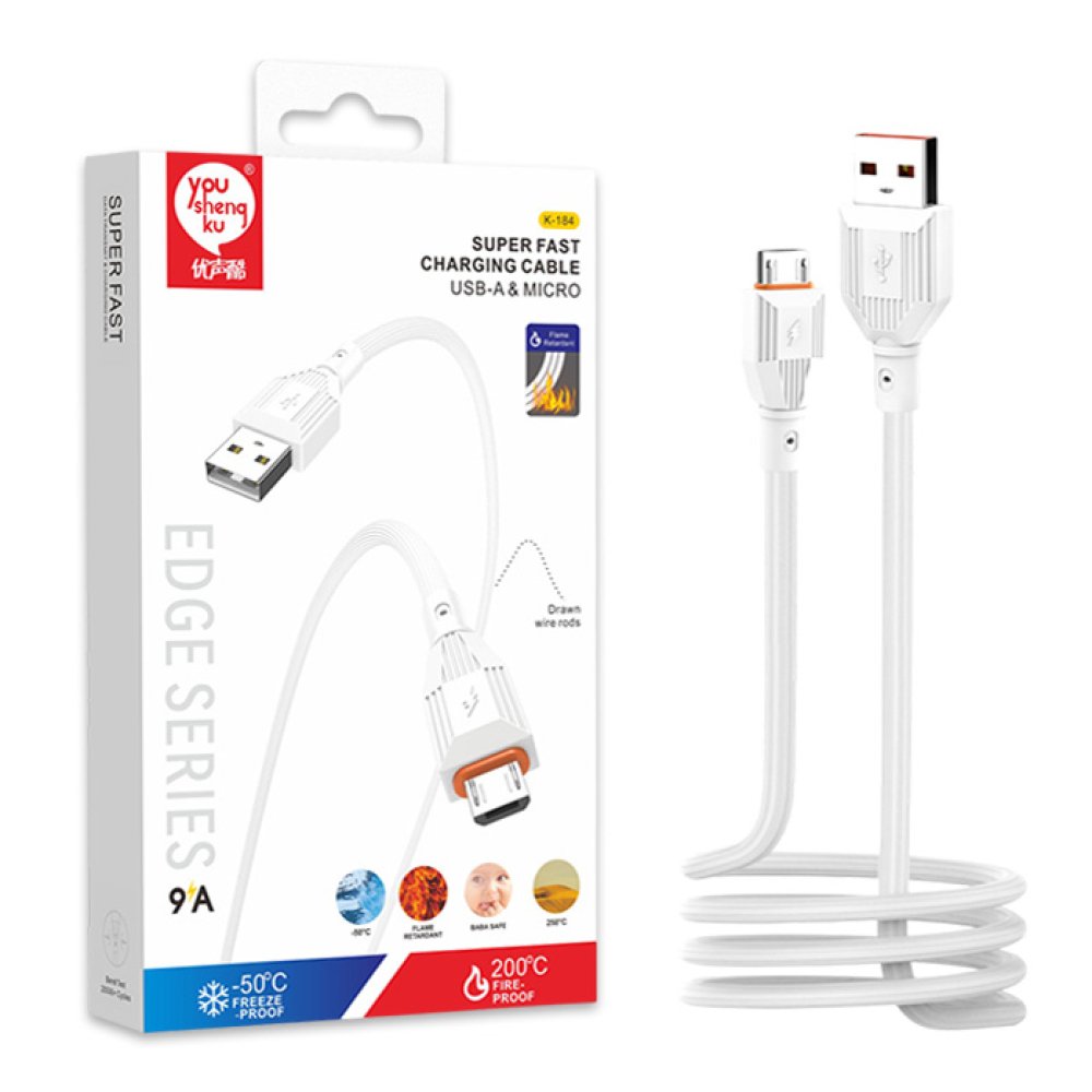 Original Youshenqku Cable K184 Micro available at Urbantech.pk in Pakistan