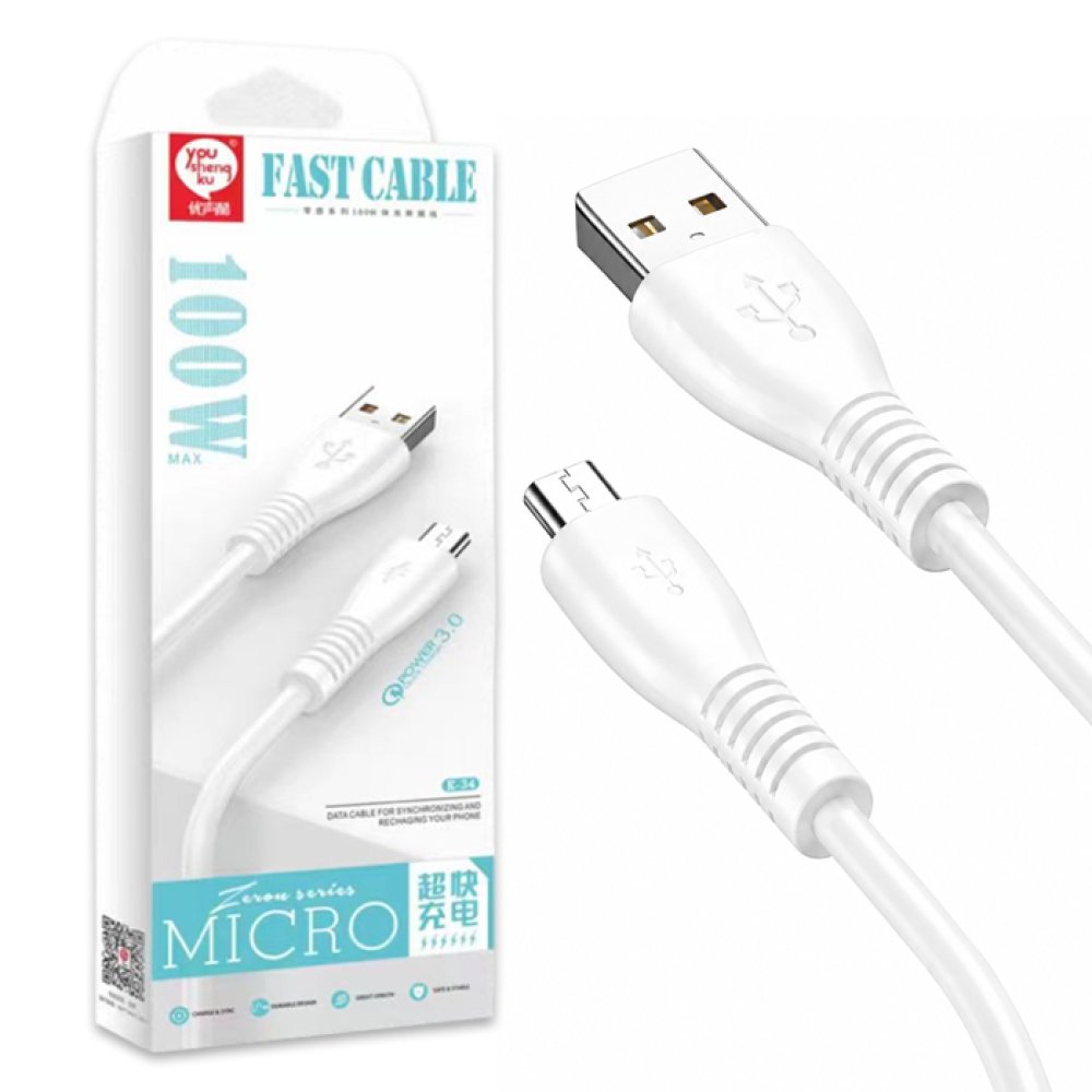 Original Youshenqku Cable K34 Micro available at Urbantech.pk in Pakistan
