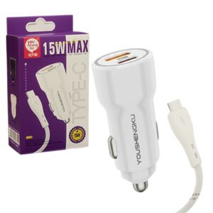 Original Youshenqku Car Charger Tc available at Urbantech.pk in Pakistan