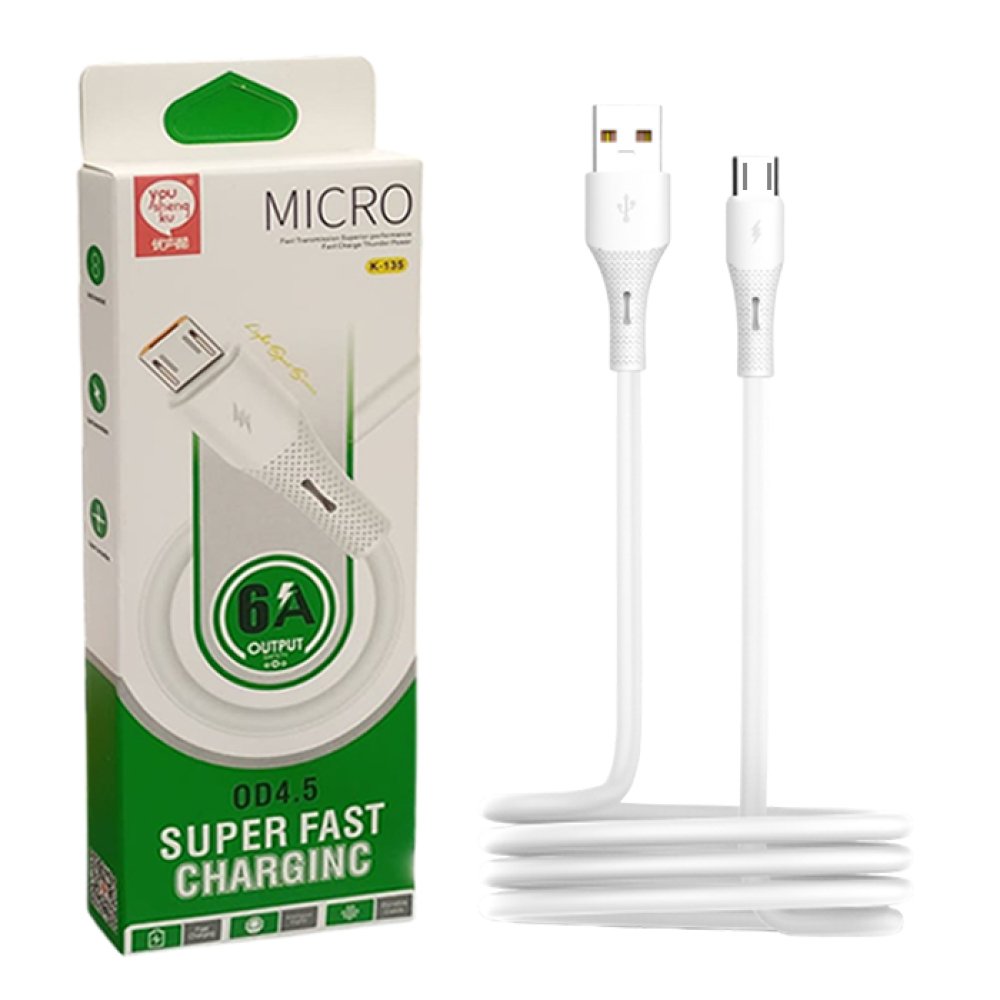 Original Youshenqku Cable K135 Micro available at Urbantech.pk in Pakistan