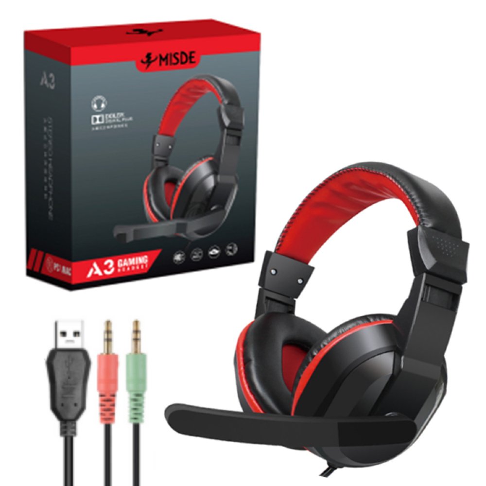 Original Misde Headphone Gaming Wired available at Urbantech.pk in Pakistan